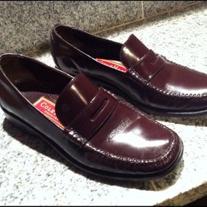 Cole Haan Oxblood Leather Loafers