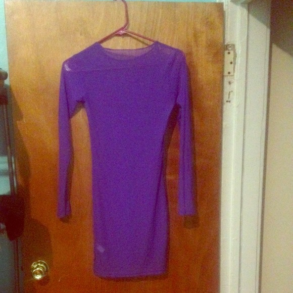 Sexy Mesh See thru Dress