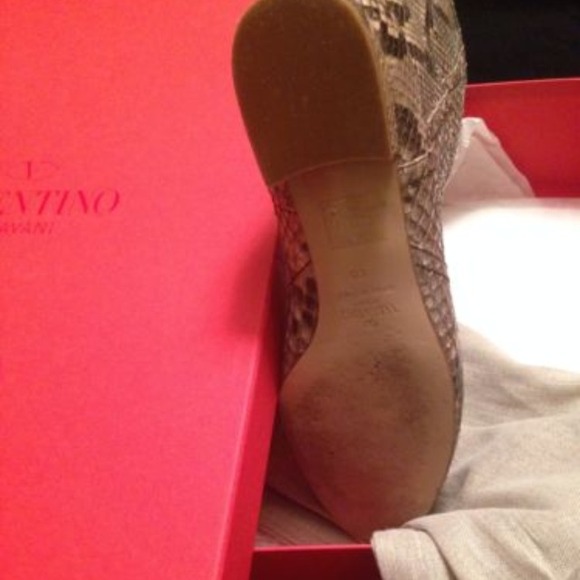 Host Pick 2X REDUCED Valentino snakeskin boots! - Picture 3 of 4