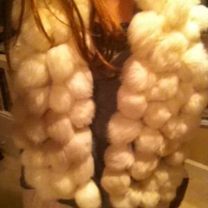 ❌Bundled❌ White Scarf