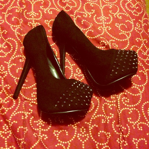 Studded Heels