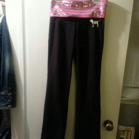 Victoria Secret Pink Sequence Yoga Pants *Reduced*