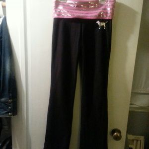 Victoria Secret Pink Sequence Yoga Pants *Reduced*