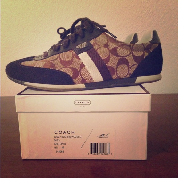 COACH tennis shoes