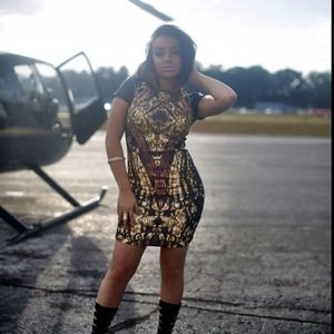 "Royal Party" bodycon dress