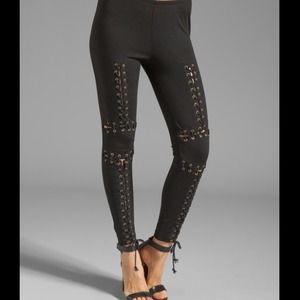 Lace up Leggings