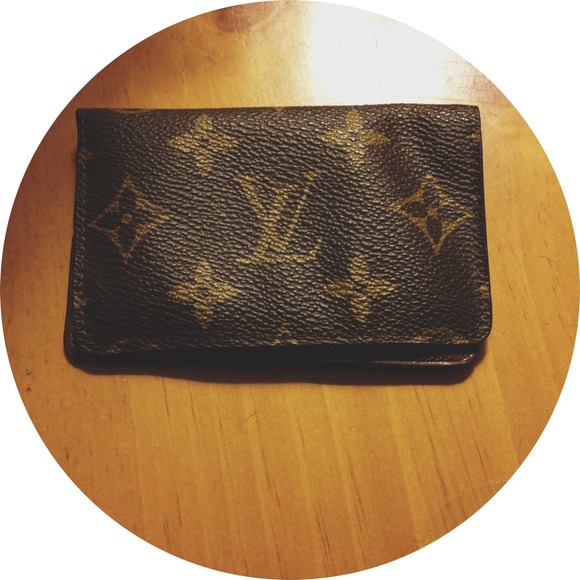 80's Louis Vuitton card holder