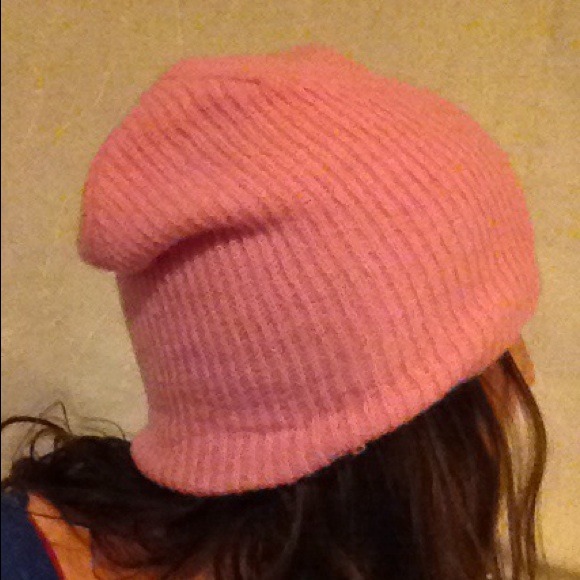 pink beanie