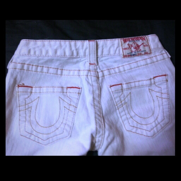 White true religion jeans