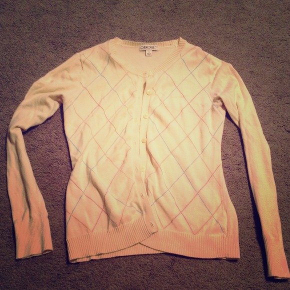 Argyle Patterned Cardigan - Picture 1 of 3