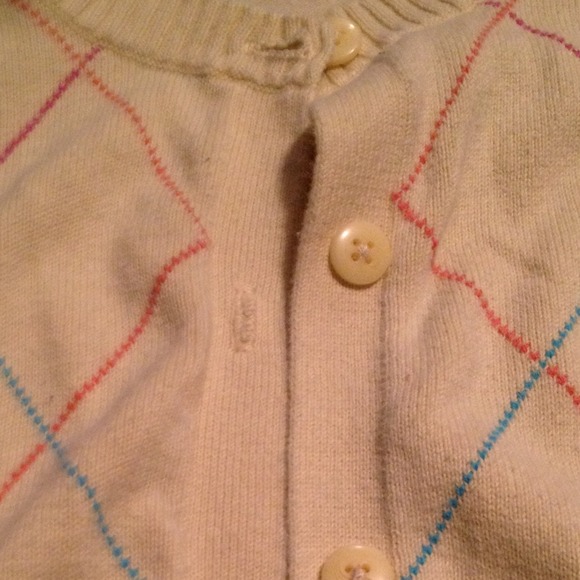 Argyle Patterned Cardigan - Picture 2 of 3
