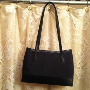 Black handbag