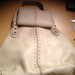Off white authentic MK handbag