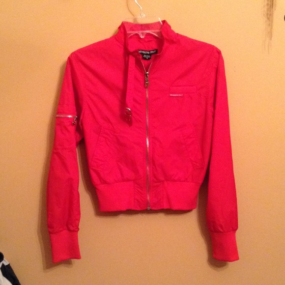 Members Only Jackets & Blazers - Bundle Red Members Only Jacket + Top