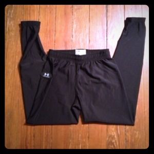 UA leggings; 7FAM skinnies; Beige top; F21 top