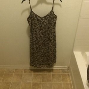 Flower printed dress