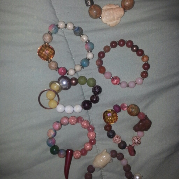 Bracets/beads/exotic stones