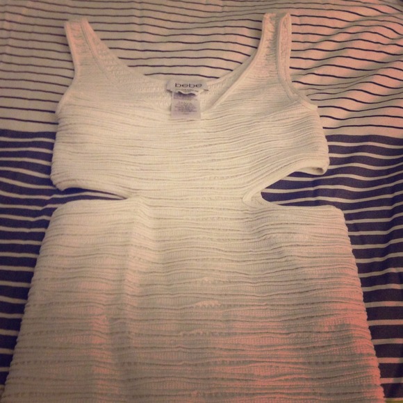 White Bebe dress