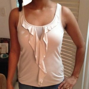 Ruffle tank top