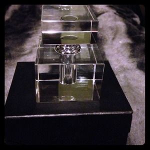 Crystal perfume bottle