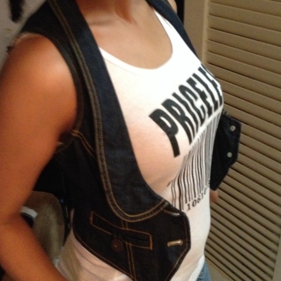 Denim vest