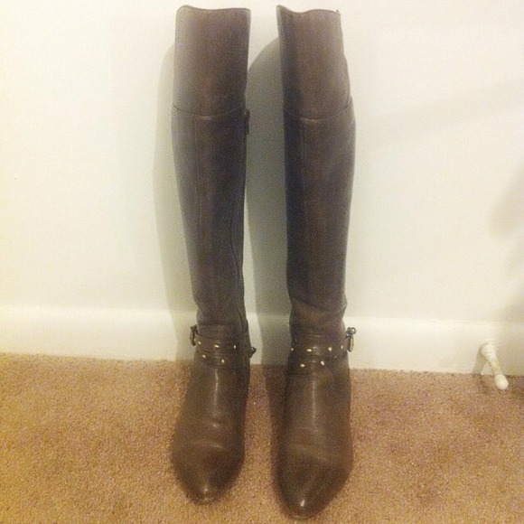 fed Tall Stud Ridding Boots