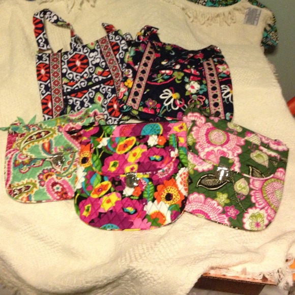 Vera Bradley Hipsters and Saddle Hipsters NWT