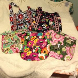 Vera Bradley Hipsters and Saddle Hipsters NWT