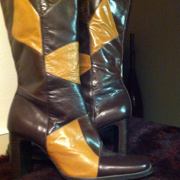 "Brown, Tan and Carmel boots"