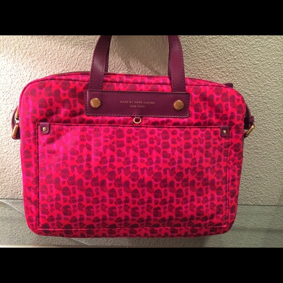 ❌SOLD❌ Marc Jacobs Pink Preppy Computer bag