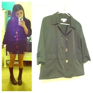 Michael Kors Black 3/4 Sleeve Jacket