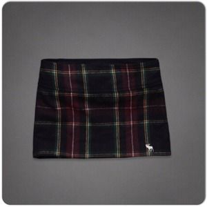 Abercrombie and Fitch Plaid Skirt