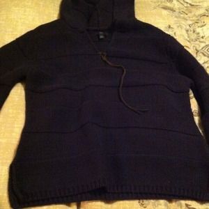 Gap navy hooded sweater