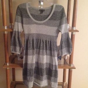 Sparkly sweater tunic