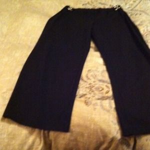 Black career pants