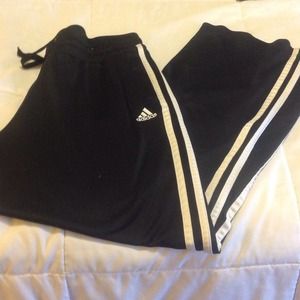 Adidas track pants classic look
