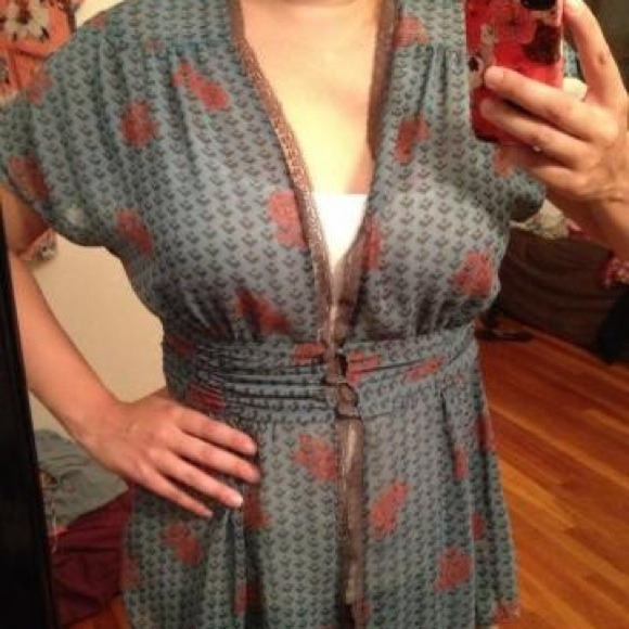 Urban outfitters kimono style top NWT