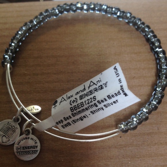 Sold in bundle!  Alex and ani sea bead bangle new!