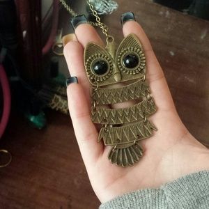 Owl necklace