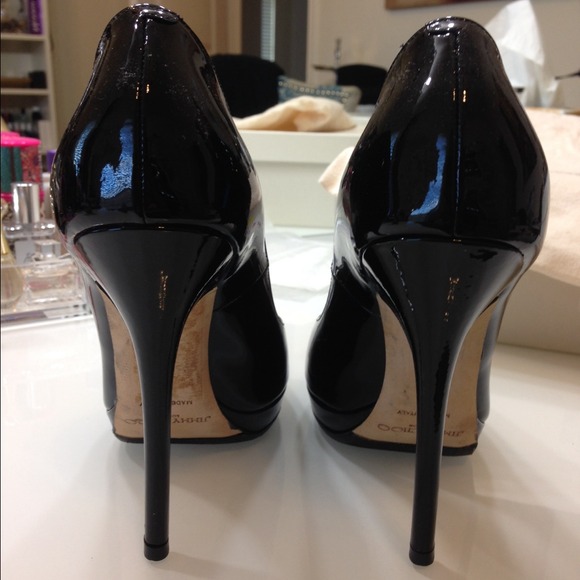 💯 Authentic Jimmy Choo Peep Toe Pumps OBO - Picture 3 of 4