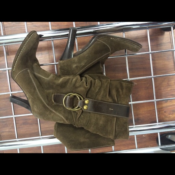 Authentic Coach Suede Boot