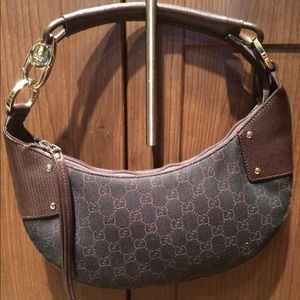 Authentic GUCCI black-brown Handbag