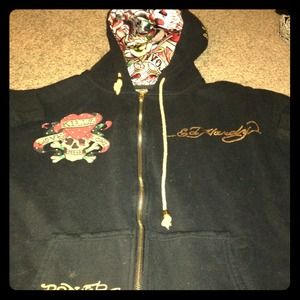 💥Reduced!💥Ed hardy hoodie size M!