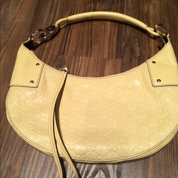 Authentic GUCCI handbag Yellow
