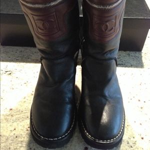 Like New Authentic Chanel Boots