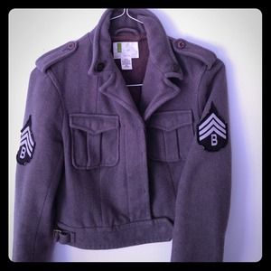 Wool army jacket from urban outfitters. Medium.