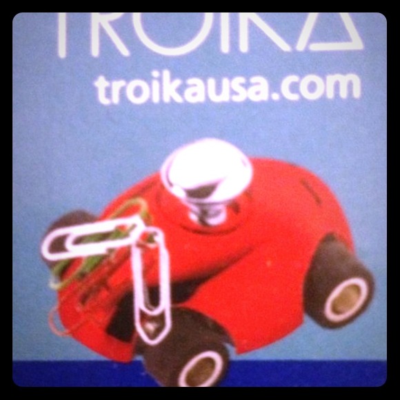 Troika racing car paper clip holder - Picture 1 of 3