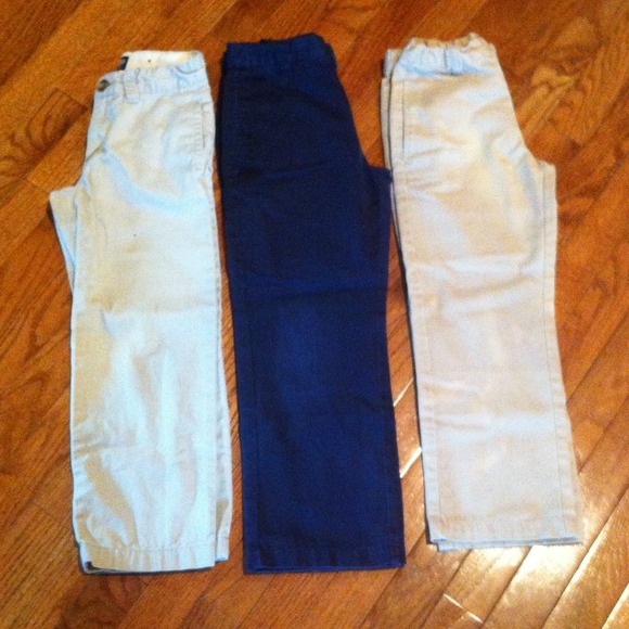 A set of (3) boys uniform pants!