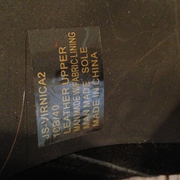 Black suede boots - Picture 4 of 4