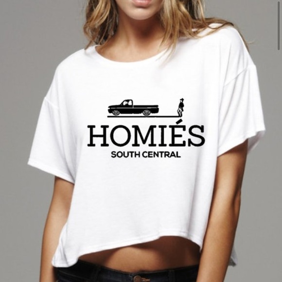 💢SALE💢Homies Cropped Shirt - Picture 1 of 1
